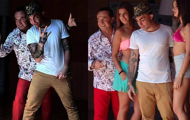 Λευτέρης Πανταζής -TUS: Δείτε τις πρώτες εικόνες από τα γυρίσματα του videoclip τους “Έρωτας”