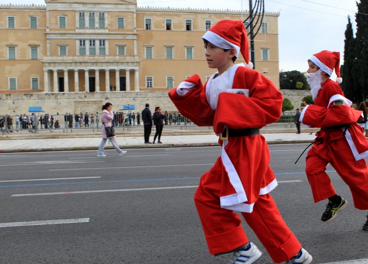 ΑΗ ΒΑΣΙΛΗΔΕΣ  ΑΓΩΝΑΣ ΔΡΟΜΟΥ SANTA RUN