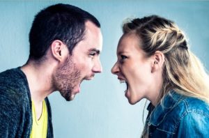 couple fighting