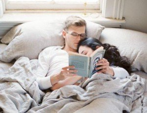 reading books