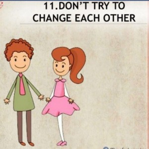 changing the other