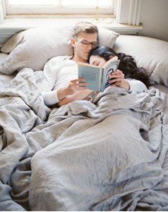 hugs in bed