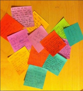 post-it notes