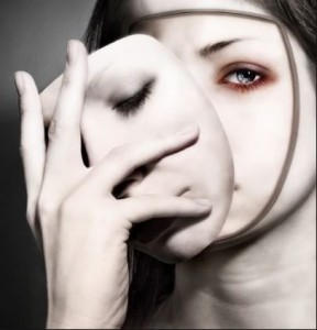 two-faced person