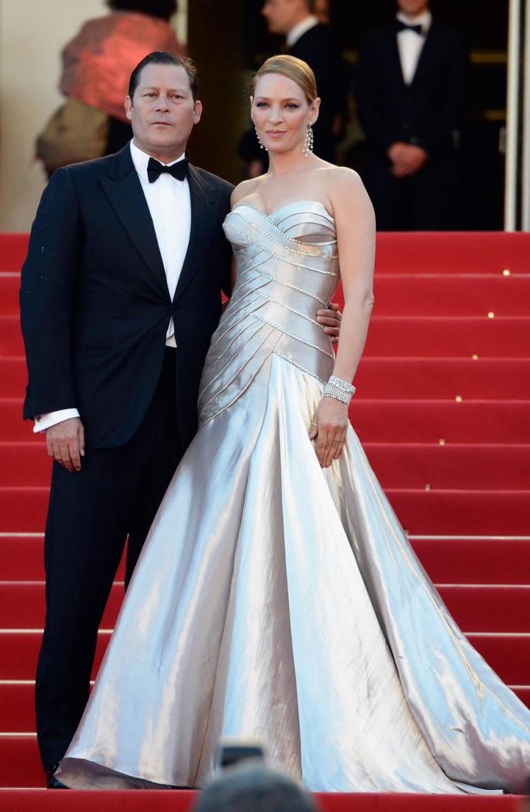 Uma Thurman Arpad Busson