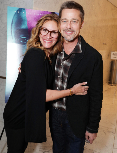 Julia Roberts Brad Pitt
