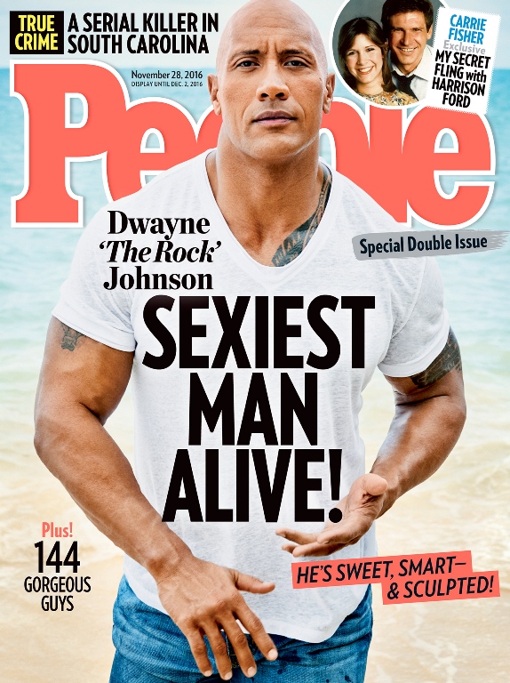 dwanye johnson sexiest
