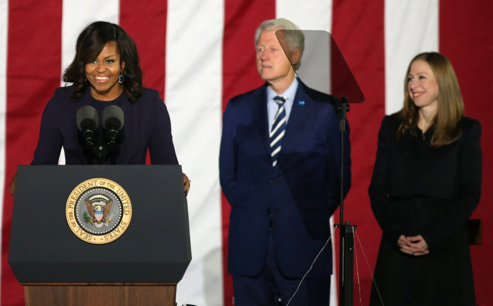 obama bill clinton chelsea