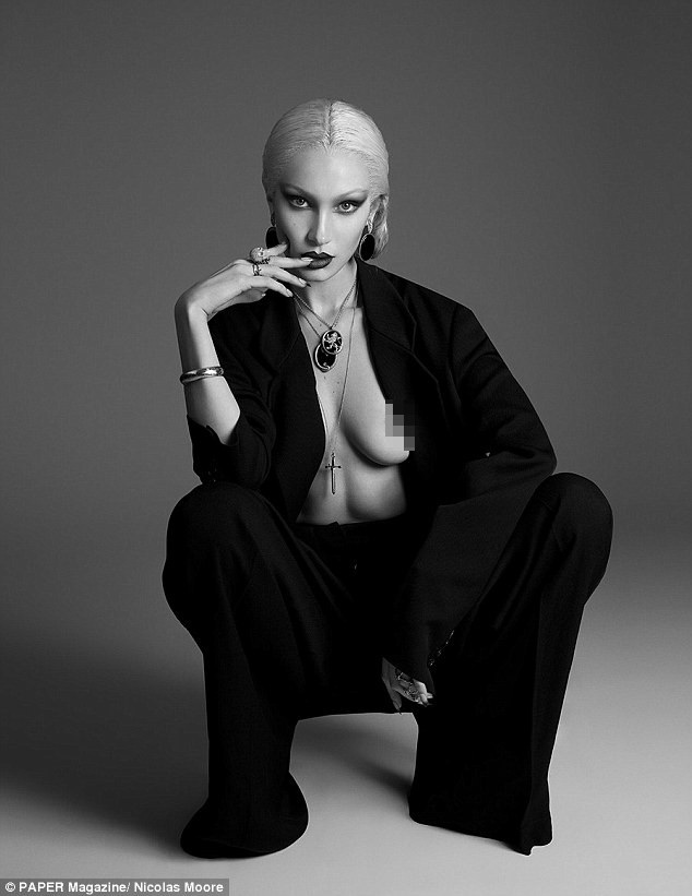 v