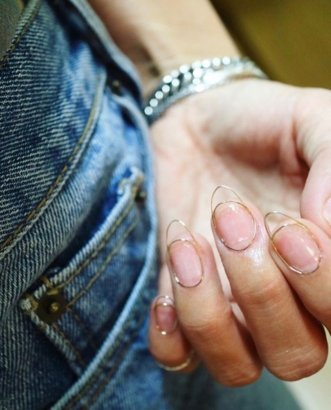 wire nail art