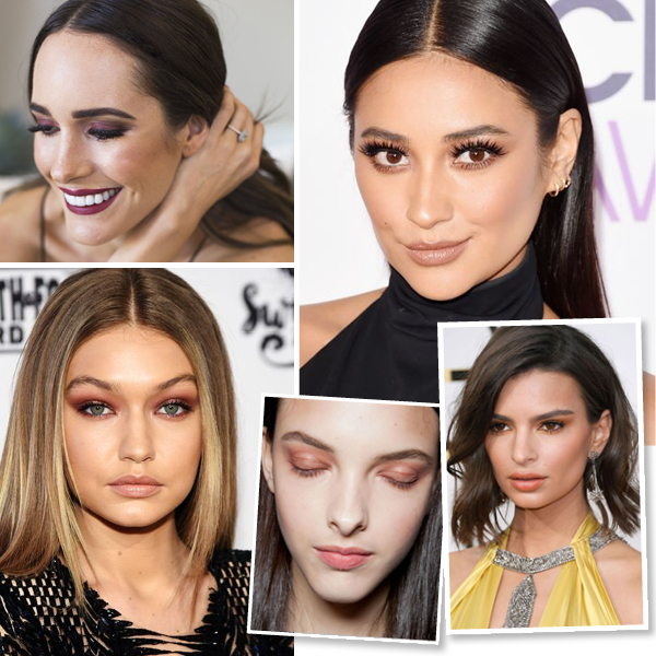 monochromatic makeup trend