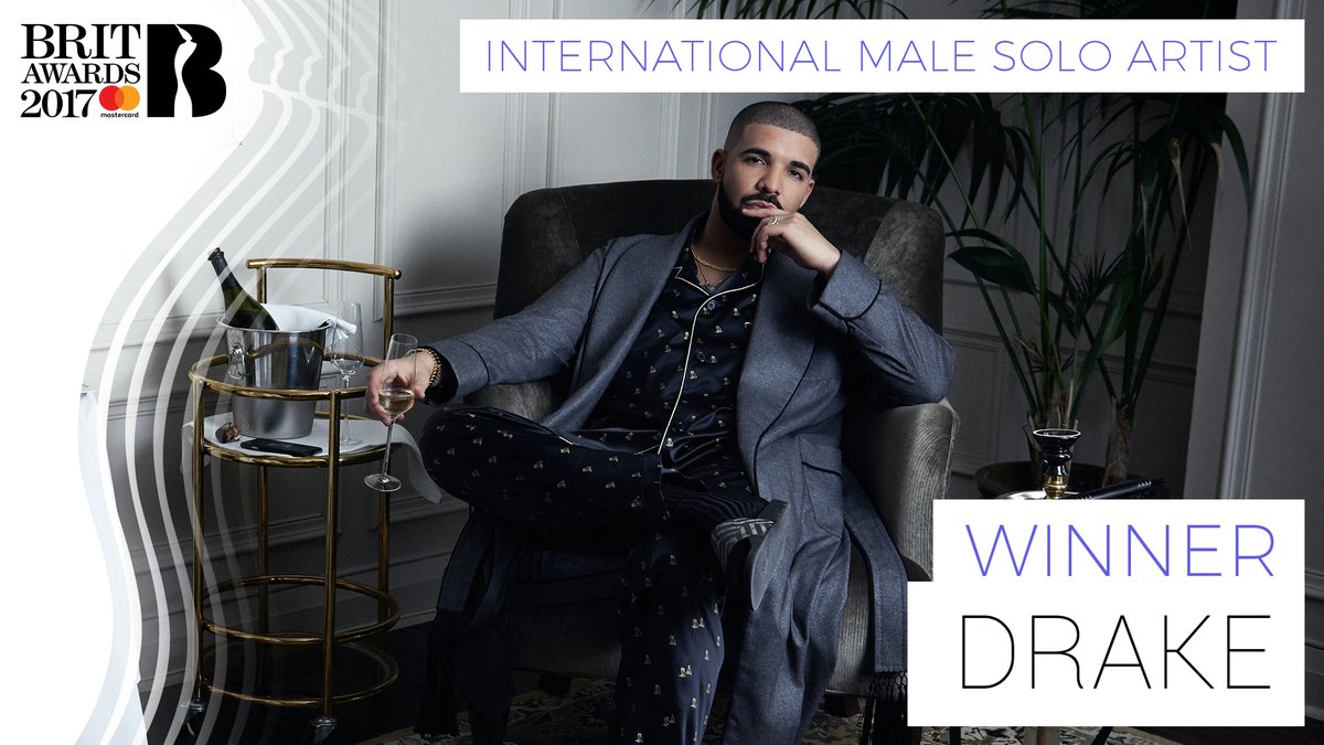 BRIT Awards 2017 - Drake - Hit Channel