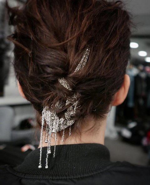 braid metal chains