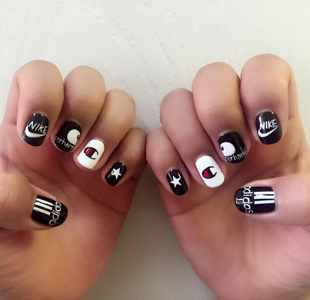 sporty nails