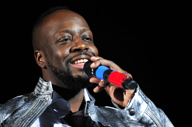 SANDYS PARISH, BERMUDA - OCTOBER 29: Wyclef Jean performs at the 2009 Bermuda Music Festival at the Royal Naval Dockyard on October 29, 2009 in Sandys Parish, Bermuda. (Photo by Rob Loud/Getty Images) *** Local Caption *** Wyclef Jean