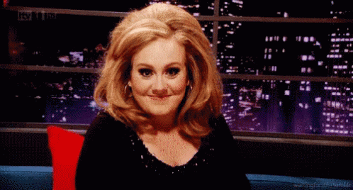 Αποτέλεσμα εικόνας για adele gif