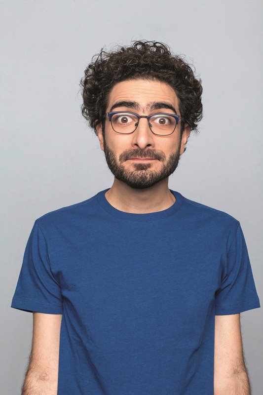Ο παρουσιαστής του Quizdom the show στην Ελλάδα, Λάμπρος Φισφής. 