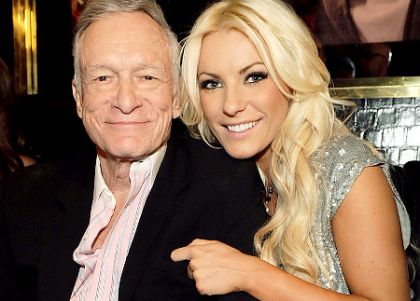 Hugh Hefner -Crystal Harris