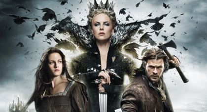 Snow-White-Kristen-Stewart-Evil-Queen-Charlize-Theron-Huntsman-Chris-Hemsworth