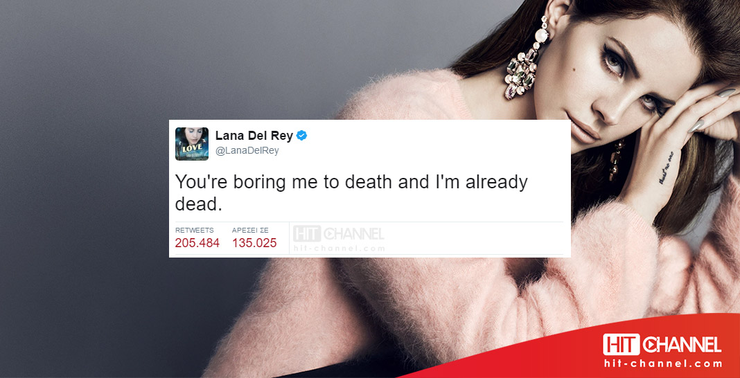 Lana Del Rey - Top 10 tweets - Hit Channel