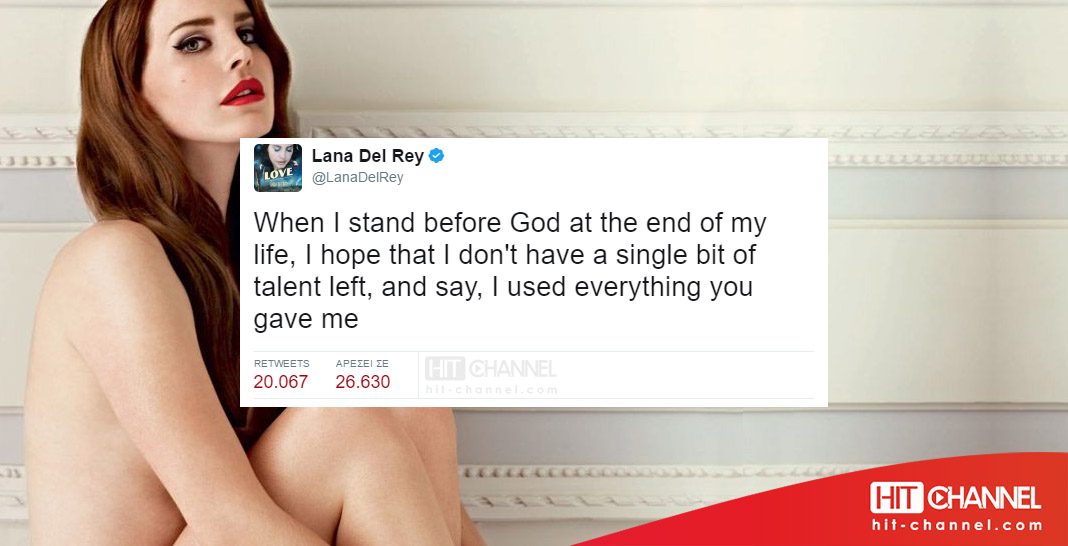 Lana Del Rey - Top 10 tweets - Hit Channel