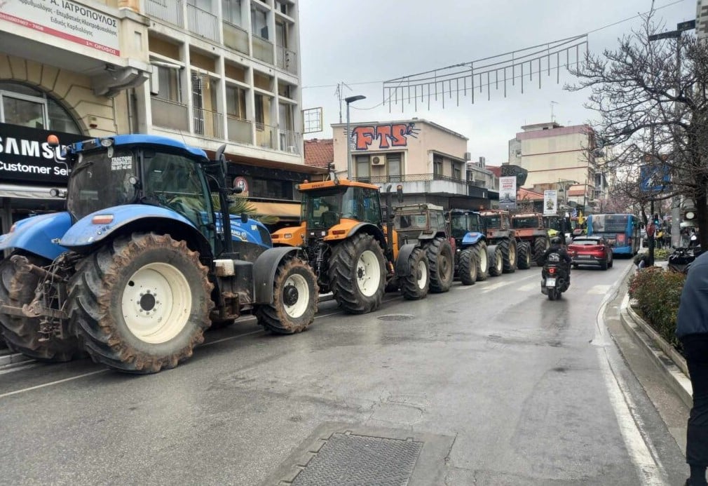 Λάρισα συγκέντρωση Τέμπη